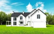 Projekt domu Willa Anna Maria wariant B – widok bryły domu 1