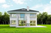 Projekt domu Szafir wariant C – widok bryły domu 3