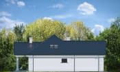 Projekt domu Dom na Parkowej 6 – elewacja boczna 2