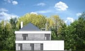 Projekt domu Willa Floryda 4 – elewacja boczna 2