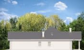 Projekt domu Rezydencja Parkowa 3 C – elewacja boczna 2