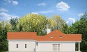 Projekt domu Rezydencja Parkowa 3 D – elewacja boczna 1