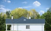 Projekt domu Willa Parkowa B – elewacja boczna 2