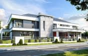 Projekt domu Rezydencja Floryda – wizualizacja od frontu 3