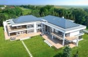 Projekt domu Rezydencja Floryda – wizualizacja od frontu 6
