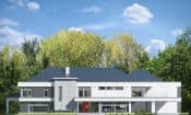 Projekt domu Rezydencja Floryda – elewacja frontowa