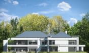 Projekt domu Rezydencja Floryda – elewacja boczna 2