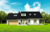 Projekt domu Bryza 4 wariant B – widok bryły domu 1