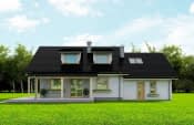 Projekt domu Bryza 4 wariant B – widok bryły domu 3