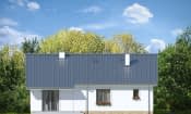Projekt domu Zosia 6 – elewacja ogrodowa