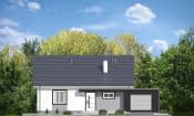 Projekt domu Zosia 7 B – elewacja frontowa