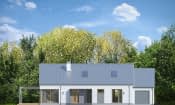 Projekt domu Wymarzony 8 – elewacja frontowa