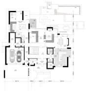 Projekt domu Rezydencja Floryda 2 – wizualizacja 3D rzutu parteru