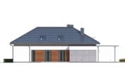 Projekt domu Hiacynt 2 – elewacja boczna 2