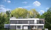 Projekt domu Rezydencja Floryda 2 wariant B – elewacja boczna 1
