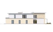 Projekt domu Willa Moderna 2 – elewacja ogrodowa
