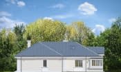 Projekt domu Willa Parkowa 6 wariant F – elewacja boczna 2