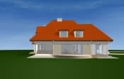 Projekt domu Rezydencja Floryda 2 wariant C – widok bryły domu 4