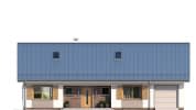 Projekt domu Ekonomiczny 3 – elewacja frontowa