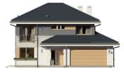 Projekt domu Sydney wariant B – elewacja frontowa
