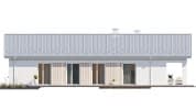Projekt domu Sielanka 2 – elewacja 1