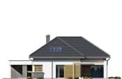 Projekt domu Hiacynt 4 – elewacja 1