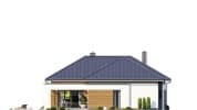 Projekt domu Hiacynt 5 – elewacja ogrodowa