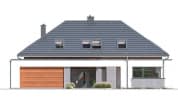 Projekt domu Hiacynt wariant C – elewacja frontowa