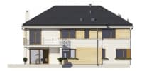 Projekt domu Riwiera 3 wariant I – elewacja ogrodowa