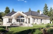 Projekt domu Willa Parkowa 6 D – wizualizacja 3