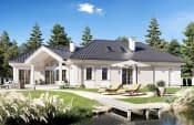 Projekt domu Willa Parkowa 6 D – wizualizacja 4