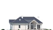 Projekt domu Willa Parkowa 6 D – elewacja 1
