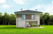 Projekt domu Tytan 5 B – widok bryły domu 3