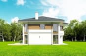 Projekt domu Tytan 5 B – widok bryły domu 4