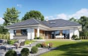 Projekt domu Willa Parterowa 3 wariant B – wizualizacja 2