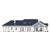 Projekt domu Willa Parkowa 8 A – elewacja ogrodowa