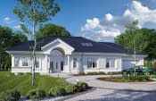 Projekt domu Willa Parkowa 8 B – wizualizacja 3