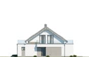 Projekt domu Hiacynt 7 B – elewacja 2