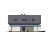 Projekt domu Hiacynt 8 – elewacja 2