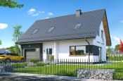 Projekt domu Zefir – wizualizacja 3