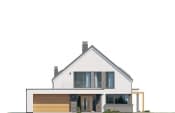 Projekt domu Amber 2 – elewacja frontowa