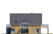 Projekt domu Amber 4 – elewacja 1