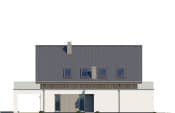 Projekt domu Amber 4 – elewacja 2