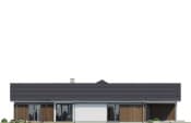 Projekt domu Hanka 3 wariant C – elewacja 1