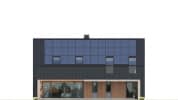 Projekt domu Dom na Zgrabnej 3 – elewacja ogrodowa
