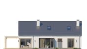 Projekt domu Wymarzony 8 B – elewacja frontowa