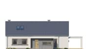 Projekt domu Wymarzony 8 B – elewacja ogrodowa