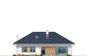 Projekt domu Wymarzony 11 B – elewacja ogrodowa