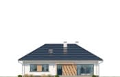 Projekt domu Wymarzony 11 C – elewacja ogrodowa