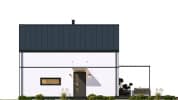 Projekt domu MG 3 wariant 18 – elewacja frontowa